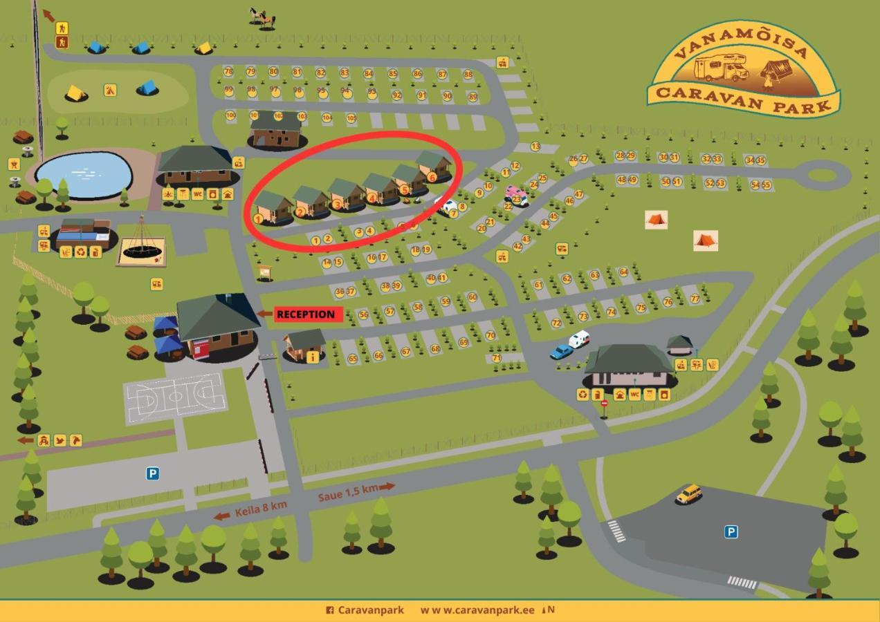 Vanamoisa Caravan Park Saue Eksteriør billede